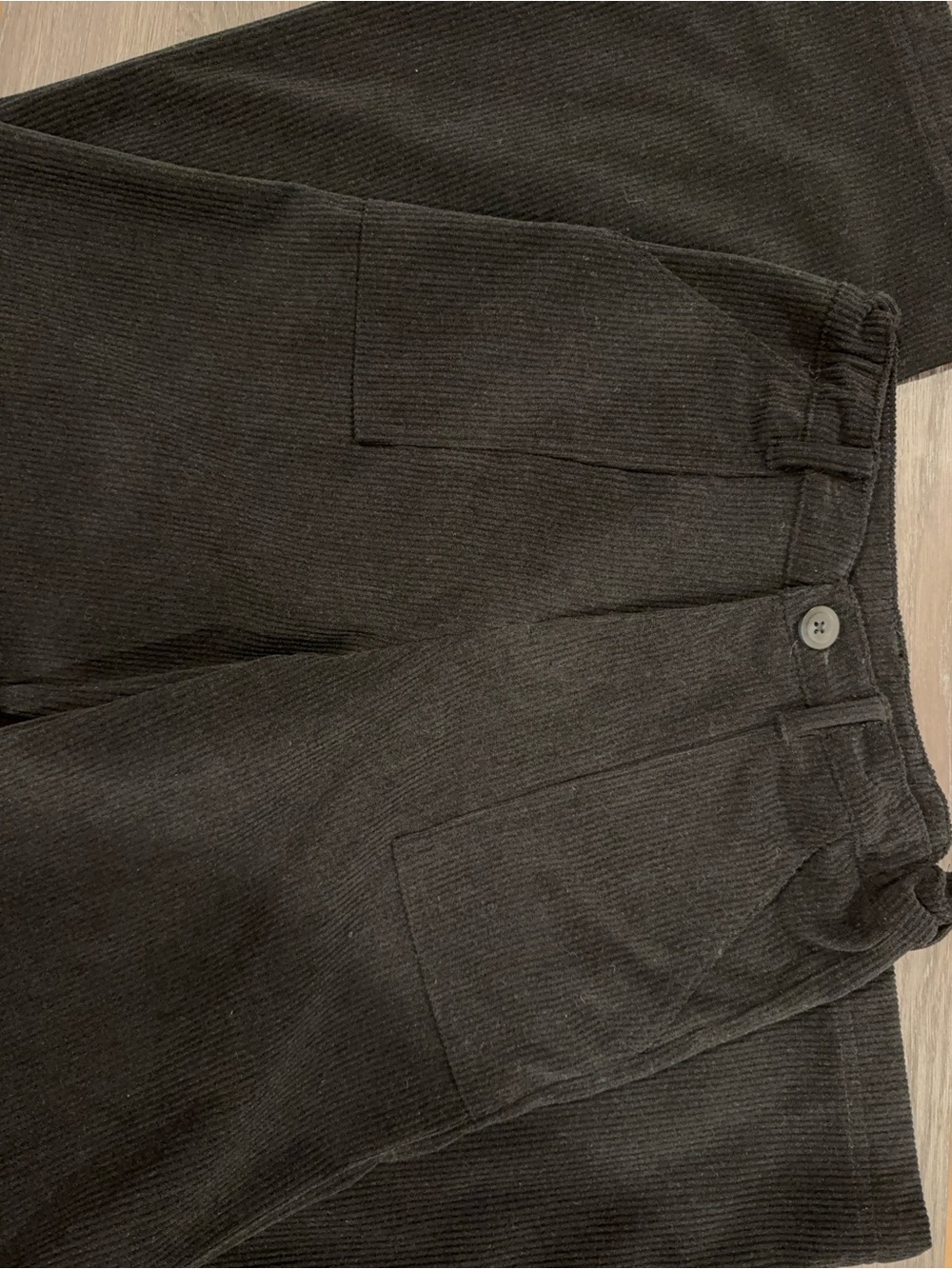 Black Corduroy Pants